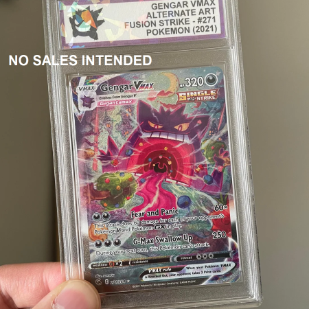 GENGAR VMAX FUSION STRIKE #271